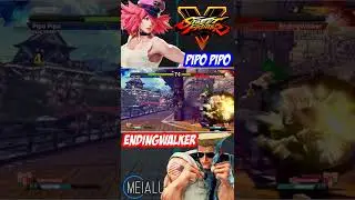SFV CE - Pipo Pipo(POISON) VS EndingWalker(GUILE) 🌘 MeiaLua 🌘 MMLLA