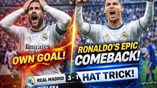 Pehle own goal&hellip; phir Ronaldo ka TABAHI COMEBACK 😱🔥👑⚽Ramos ka own goal ❌Ronaldo ka HAT-TRICK 🔥#cr7