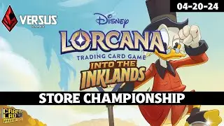 TOP 8 Lorcana Store Championship: Emerald/Amethyst vs Ruby/Sapphire