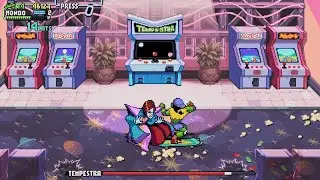 Teenage Mutant Ninja Turtles: Shredder's Revenge: Mondo Gecko vs Tempestra