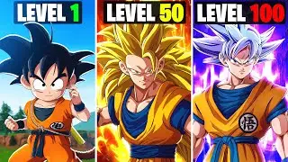 Evolving Goku To Mastered Ultra Instinct