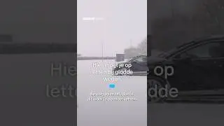 Zo moet je rijden bij glad weer | RTL Nieuws