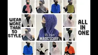 Magic Scarf -Multi- Wear Scarf || Be hijabi