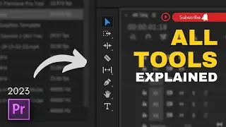 EVERY Tool in the TOOLBAR Explained | Adobe Premiere Pro | Urdu/हिन्दी