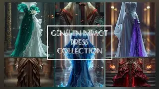 【AI×DRESS】アトリエVol.1【原神】→ショート動画まとめ　キャラクターイメージドレスコレクション