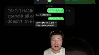 Texting Random Numbers!📱😂: You Have Three Wishes&hellip;⭐️⭐️⭐️ #comedy #funny #text #prank