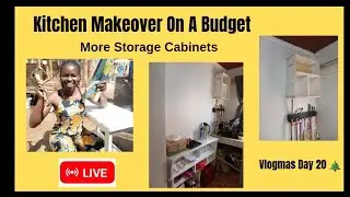Dismantling Old Storage to Build a Simple Kitchen Cabinet | Reuse Wood DIY (LIVE)