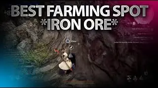 Bless Unleashed best farming spot Iron ore