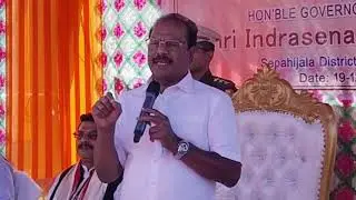 Tripura Governor Visits Unfenced Indo-Bangla Border in Boxanagar #nallu #governor #news #tripura 