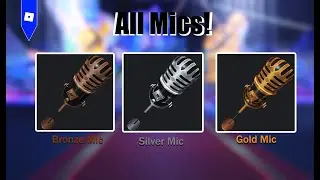 EVENT | How to get the Bronze, Silver and Gold Spotlight Mics in The Block! | Roblox