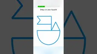 Draw in one Touch Challange #drawchallenge #drawing #challenge #touchchallenge