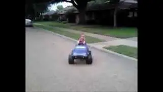 Modified Power Wheels 6v upgraded to 12v