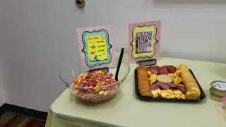 Children's book themed baby shower I organized for a co-worker