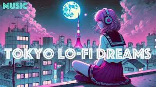A Letter to the Moon, Never Sent from Tokyo Night | Lo-fi Chill for Sleep & Late-Night Thoughts