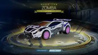PINK ZOMBA WHEELS CC4 CRATE OPENING | Rocket League Cc4