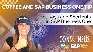 Hot Keys and Shortcuts in SAP Business One