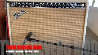 Fender Twin Reverb  Brown Sound Mod on Normal channel by Jens Kruse - High Gain
