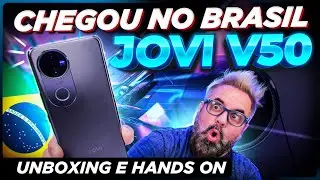 CHEGOU no BRASIL: JOVI V50! Unboxing e Hands On
