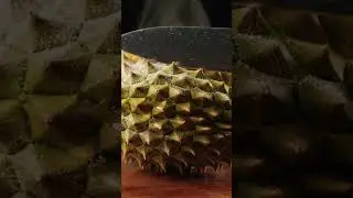 Frozen Glass Durian &ndash; Satisfying ASMR Cutting in Slow Motion | ASMRotsen