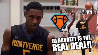 BELIEVE THE HYPE! RJ Barrett is the Best HS Player in North America!! | HoopsGiving Highlights