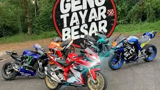 CBR 250 RR  test power dgn yamaha R25 Rudy