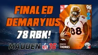 Nasty Final Edition Demaryius Thomas! | Madden 16 Ultimate Team - Pro Pack Opening