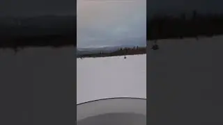 En dag p&aring; sn&ouml;skotern i svenska fj&auml;llen. A day on the snowmobile in the swedish mountains.