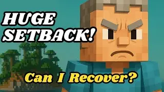 Minecraft Dad Challenge: HUGE Setback&hellip; But Can I Recover? (Day 8 Highlights)