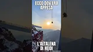 Ecco dov'era appesa l'altalena di #Heidi - #MisteroRisolto