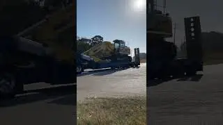 AGM Heavy Haul: Komatsu PC290 Excavator transport #heavyhaulage #heavyequipment #truck #oversize