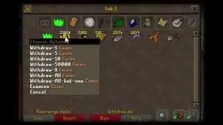 Old School Runescape 2007 - Bank & Progress Video #5 [Xbox Champ33]