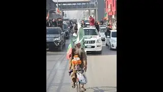 PTI Long March 26 November 2022 | Hakiki Azadi March | Cycle Wala Baba | ZHPTV | #shorts