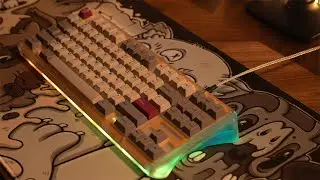 PC Dolphin with 63.5g Slow Everglide Dark Jade Black Typing Sounds