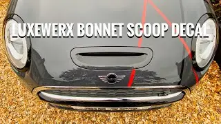 LUXEWERX BONNET SCOOP DECAL INSTALL