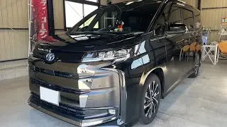 トヨタ　ノア　ガラスコーティング