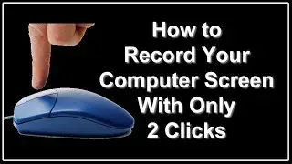 Video Screen Capture Software | How to Record Your PC Screen With Only 2 Clicks