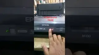 How to ready Epson M100 printer