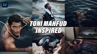 How to Edit like Toni Mahfud - Lightroom Mobile Preset | Dark Blue preset | Toni Mahfud Preset