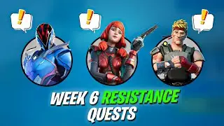 Fortnite Week 6 Dialogue Quests in Chapter 3 Season 2 (Week 6 Resistance Quests)