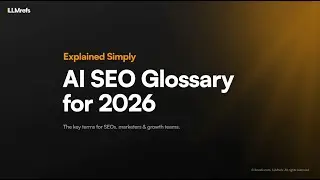 AI SEO Glossary of Key Terms