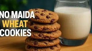 Healthy Chocolate Biscuits Recipe | No Maida, No Refined Sugar | Guilt-Free Cookies at Home