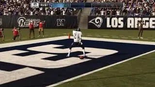 Marcus peters block field goal and Deion takes it to the house
