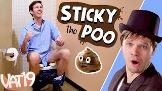 Throw Squishy POOP with Sticky the Poo!