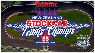 2025 Makita NZ Stockcar Teams Champs Night 1 - TWS Paradise Valley Speedway, Rotorua