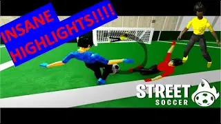 Realistic Street Soccer ROBLOX Best Highlights and Goals