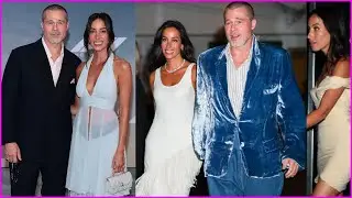 Brad Pitt Leans on Ines De Ramon During His Toughest Time #BradPitt #Celebrity