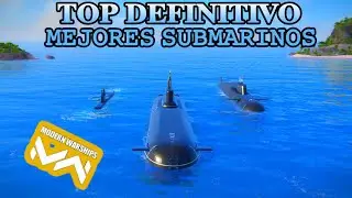 TOP MEJORES SUBMARINOS DE TODO MODERN WARSHIPS, balísticos, torpederos y mixtos en #modernwarships 