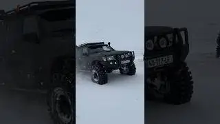 Nissan Patrol Y61 6.1 HEMI #offroad #4x4 #snow