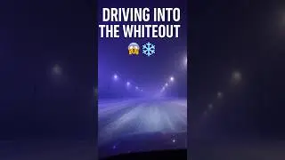 Night Drive Gone Wrong in Brampton Snow Chaos ❄️🔥&rdquo;#shorts