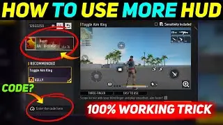 HOW TO USE MORE HUD IN FREEFIRE 🤔|OB52 HUD CONTROL SETTING|FREEFIRE HUD SETTING|FREEFIRE SETTING ||